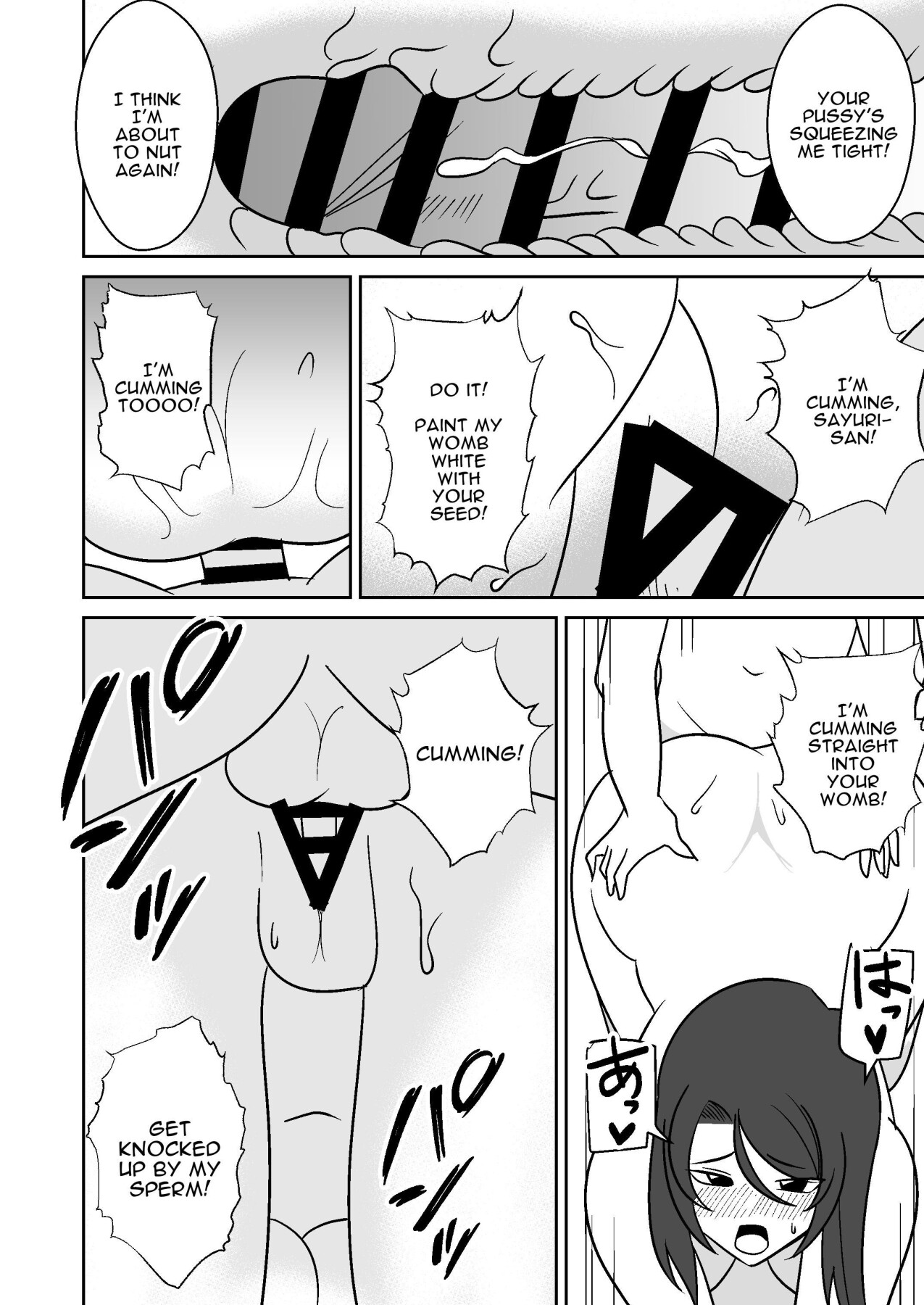 Hentai Manga Comic-Mating with a Huge Assed Housewife-Read-21